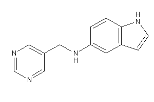 1H-indol-5-yl(5-pyrimidylmethyl)amine