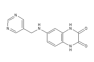 Image of 6-(5-pyrimidylmethylamino)-1,4-dihydroquinoxaline-2,3-quinone