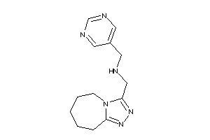 Image of 5-pyrimidylmethyl(6,7,8,9-tetrahydro-5H-[1,2,4]triazolo[4,3-a]azepin-3-ylmethyl)amine