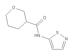 N-isothiazol-5-yltetrahydropyran-3-carboxamide