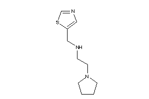 2-pyrrolidinoethyl(thiazol-5-ylmethyl)amine
