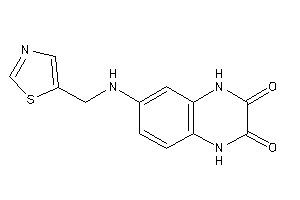 6-(thiazol-5-ylmethylamino)-1,4-dihydroquinoxaline-2,3-quinone