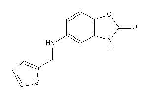Image of 5-(thiazol-5-ylmethylamino)-3H-1,3-benzoxazol-2-one