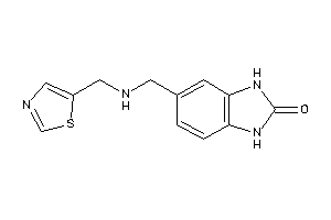 Image of 5-[(thiazol-5-ylmethylamino)methyl]-1,3-dihydrobenzimidazol-2-one