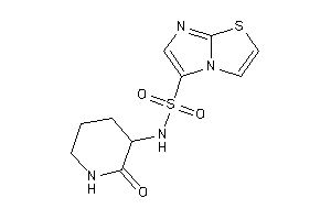 Image of N-(2-keto-3-piperidyl)imidazo[2,1-b]thiazole-5-sulfonamide