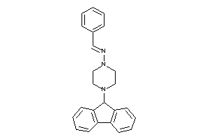 Benzal-[4-(9H-fluoren-9-yl)piperazino]amine