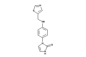 1-[4-(thiazol-5-ylmethylamino)phenyl]-4-imidazolin-2-one