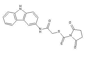 2,5-diketopyrrolidine-1-carbodithioic Acid [2-(9H-carbazol-3-ylamino)-2-keto-ethyl] Ester