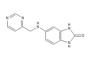 Image of 5-(4-pyrimidylmethylamino)-1,3-dihydrobenzimidazol-2-one