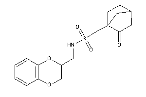 N-(2,3-dihydro-1,4-benzodioxin-3-ylmethyl)-1-(2-ketonorbornan-1-yl)methanesulfonamide