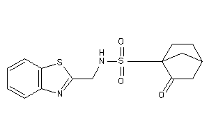 Image of N-(1,3-benzothiazol-2-ylmethyl)-1-(2-ketonorbornan-1-yl)methanesulfonamide