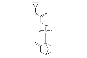 N-cyclopropyl-2-[(2-ketonorbornan-1-yl)methylsulfonylamino]acetamide