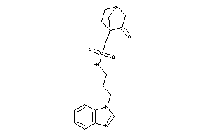 N-[3-(benzimidazol-1-yl)propyl]-1-(2-ketonorbornan-1-yl)methanesulfonamide