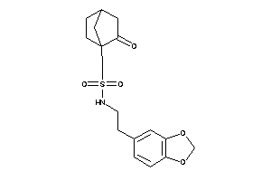 Image of N-homopiperonyl-1-(2-ketonorbornan-1-yl)methanesulfonamide