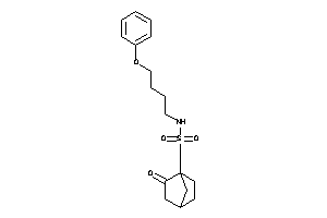 1-(2-ketonorbornan-1-yl)-N-(4-phenoxybutyl)methanesulfonamide