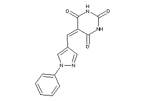 Image of 5-[(1-phenylpyrazol-4-yl)methylene]barbituric Acid