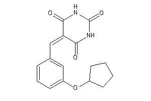 Image of 5-[3-(cyclopentoxy)benzylidene]barbituric Acid