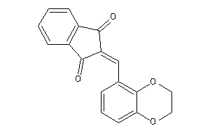 2-(2,3-dihydro-1,4-benzodioxin-5-ylmethylene)indane-1,3-quinone