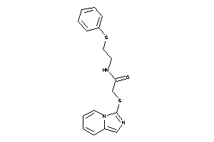 2-(imidazo[1,5-a]pyridin-3-ylthio)-N-[2-(phenylthio)ethyl]acetamide
