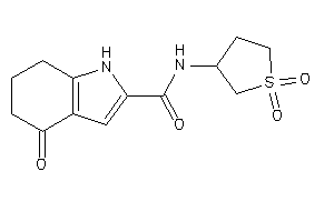 Image of N-(1,1-diketothiolan-3-yl)-4-keto-1,5,6,7-tetrahydroindole-2-carboxamide