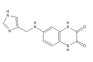 Image of 6-(1H-imidazol-4-ylmethylamino)-1,4-dihydroquinoxaline-2,3-quinone