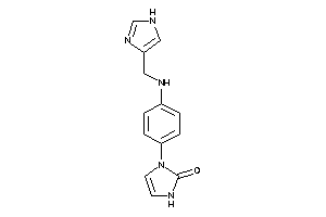1-[4-(1H-imidazol-4-ylmethylamino)phenyl]-4-imidazolin-2-one
