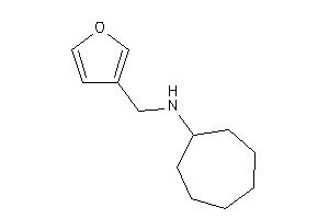 Cycloheptyl(3-furfuryl)amine