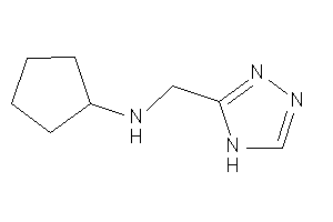 Cyclopentyl(4H-1,2,4-triazol-3-ylmethyl)amine
