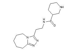 N-[2-(6,7,8,9-tetrahydro-5H-[1,2,4]triazolo[4,3-a]azepin-3-yl)ethyl]nipecotamide