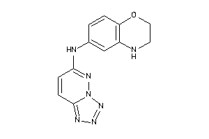3,4-dihydro-2H-1,4-benzoxazin-6-yl(tetrazolo[5,1-f]pyridazin-6-yl)amine