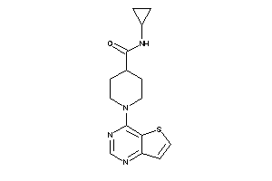 N-cyclopropyl-1-thieno[3,2-d]pyrimidin-4-yl-isonipecotamide