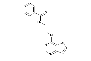 N-[2-(thieno[3,2-d]pyrimidin-4-ylamino)ethyl]benzamide