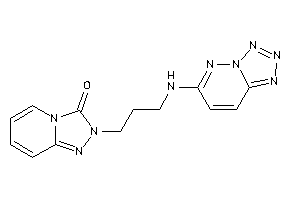 2-[3-(tetrazolo[5,1-f]pyridazin-6-ylamino)propyl]-[1,2,4]triazolo[4,3-a]pyridin-3-one