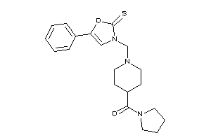 [1-[(5-phenyl-2-thioxo-4-oxazolin-3-yl)methyl]-4-piperidyl]-pyrrolidino-methanone