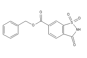 1,1,3-triketo-1,2-benzothiazole-6-carboxylic Acid Benzyl Ester
