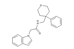2-indol-1-yl-N-[(4-phenyltetrahydropyran-4-yl)methyl]acetamide