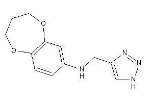 Image of 3,4-dihydro-2H-1,5-benzodioxepin-7-yl(1H-triazol-4-ylmethyl)amine