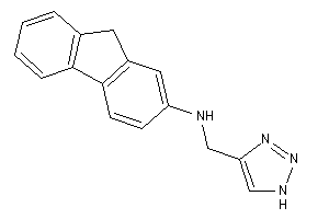 9H-fluoren-2-yl(1H-triazol-4-ylmethyl)amine