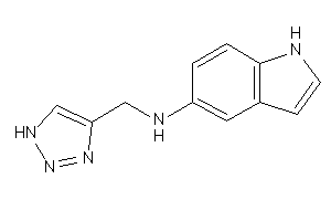 1H-indol-5-yl(1H-triazol-4-ylmethyl)amine