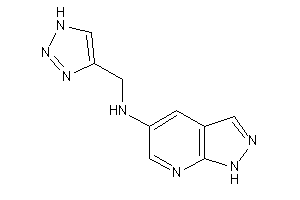 1H-pyrazolo[3,4-b]pyridin-5-yl(1H-triazol-4-ylmethyl)amine