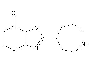 2-(1,4-diazepan-1-yl)-5,6-dihydro-4H-1,3-benzothiazol-7-one