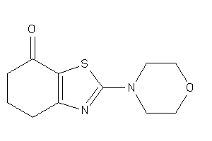 2-morpholino-5,6-dihydro-4H-1,3-benzothiazol-7-one