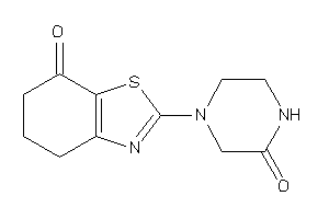 2-(3-ketopiperazino)-5,6-dihydro-4H-1,3-benzothiazol-7-one