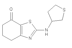 2-(tetrahydrothiophen-3-ylamino)-5,6-dihydro-4H-1,3-benzothiazol-7-one