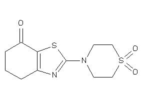 2-(1,1-diketo-1,4-thiazinan-4-yl)-5,6-dihydro-4H-1,3-benzothiazol-7-one