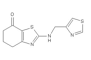 2-(thiazol-4-ylmethylamino)-5,6-dihydro-4H-1,3-benzothiazol-7-one