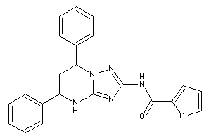 N-(5,7-diphenyl-4,5,6,7-tetrahydro-[1,2,4]triazolo[1,5-a]pyrimidin-2-yl)-2-furamide