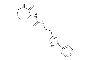 1-(2-ketoazepan-3-yl)-3-[2-(1-phenylpyrazol-4-yl)ethyl]urea