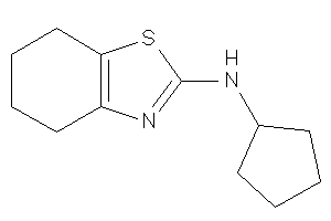 Cyclopentyl(4,5,6,7-tetrahydro-1,3-benzothiazol-2-yl)amine