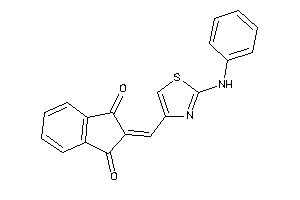 2-[(2-anilinothiazol-4-yl)methylene]indane-1,3-quinone